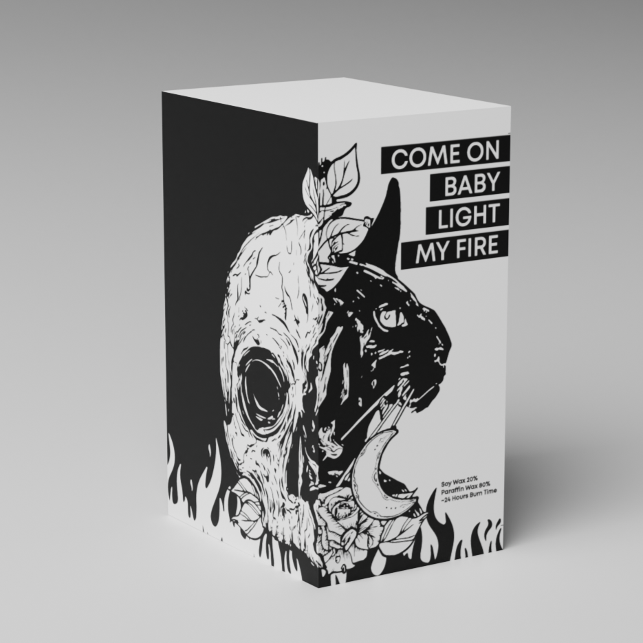 unique cat candle box