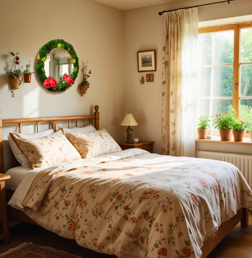 mushroom moss mirror for bedroom