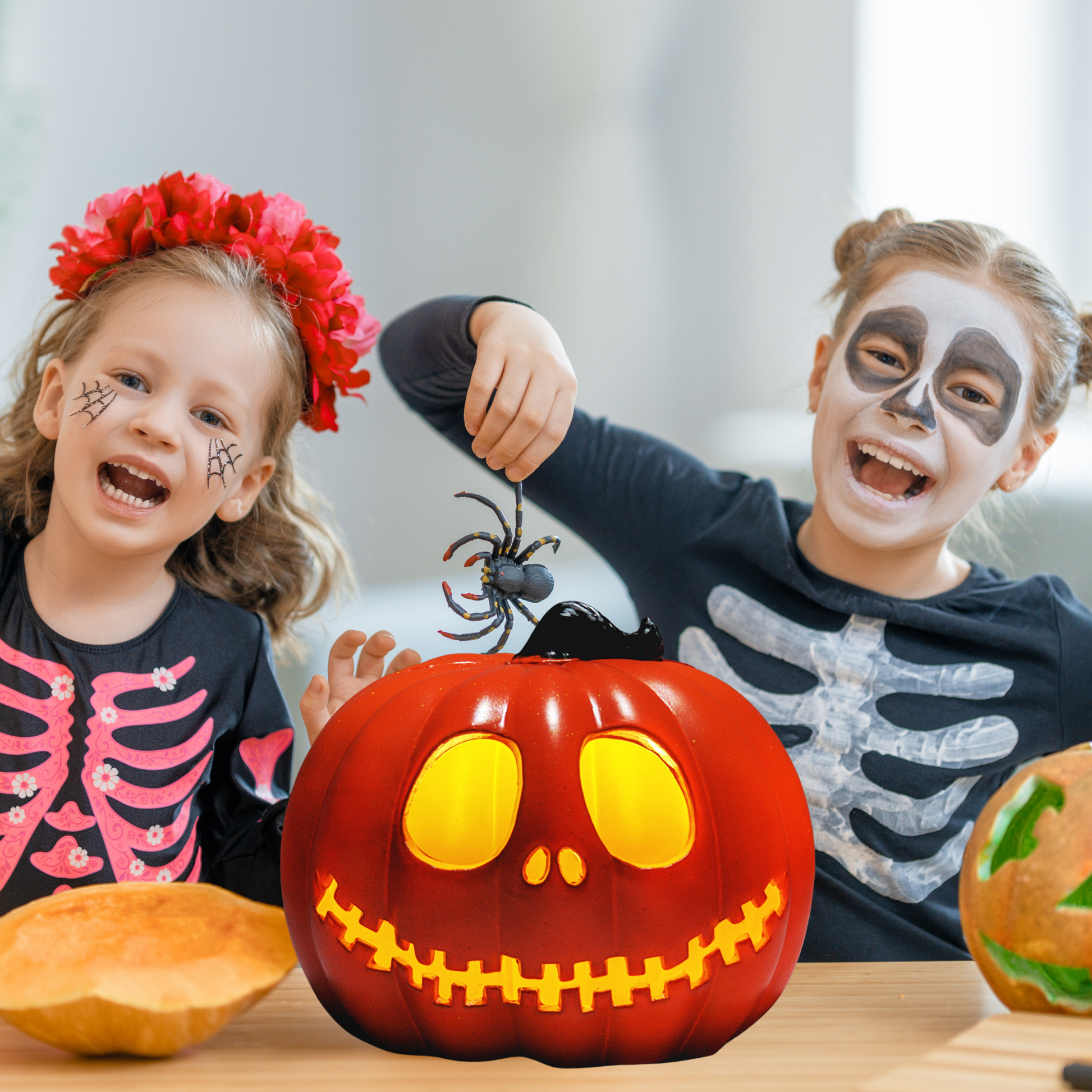 indoor halloween decorations pumpkin for kids 